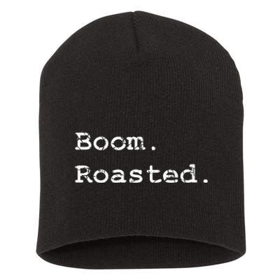 Boom Roasted Short Acrylic Beanie