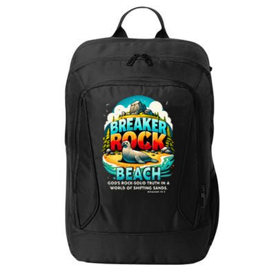 Breaker Rock Beach GodS Rocksolid Truth Christian Vbs 2024 City Backpack