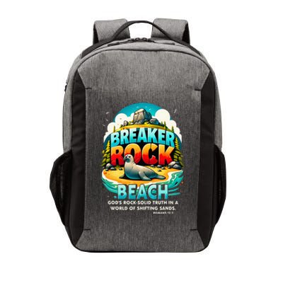 Breaker Rock Beach GodS Rocksolid Truth Christian Vbs 2024 Vector Backpack