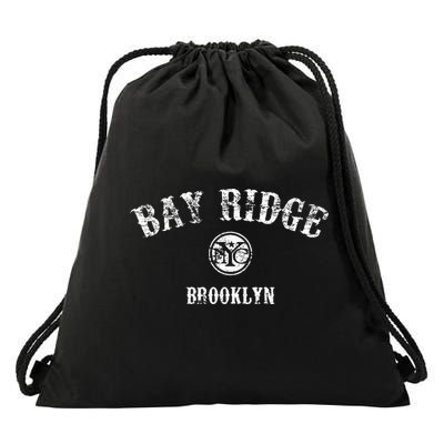 Bay Ridge Brooklyn New York Drawstring Bag