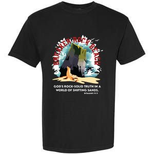 Breaker Rock Beach Gods Rock Solid Truth In A World Vbs 2024 Garment-Dyed Heavyweight T-Shirt