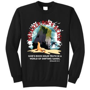 Breaker Rock Beach Gods Rock Solid Truth In A World Vbs 2024 Sweatshirt