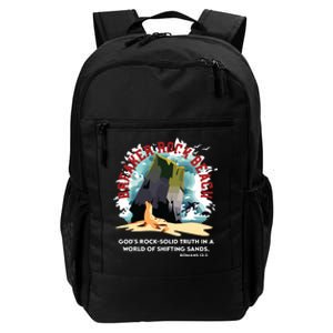 Breaker Rock Beach Gods Rock Solid Truth In A World Vbs 2024 Daily Commute Backpack