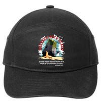 Breaker Rock Beach Gods Rock Solid Truth In A World Vbs 2024 7-Panel Snapback Hat