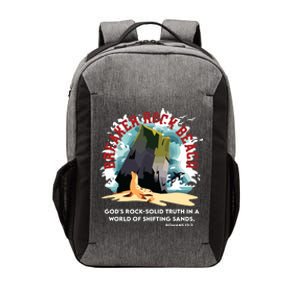 Breaker Rock Beach Gods Rock Solid Truth In A World Vbs 2024 Vector Backpack