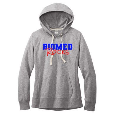 Biomed Rocks Bme College Funny Engineers Technician Women's Fleece Hoodie