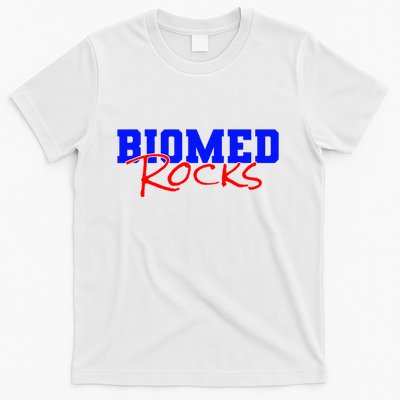 Biomed Rocks Bme College Funny Engineers Technician T-Shirt