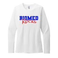 Biomed Rocks Bme College Funny Engineers Technician Womens CVC Long Sleeve Shirt