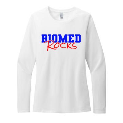 Biomed Rocks Bme College Funny Engineers Technician Womens CVC Long Sleeve Shirt