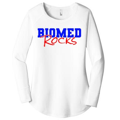 Biomed Rocks Bme College Funny Engineers Technician Women's Perfect Tri Tunic Long Sleeve Shirt