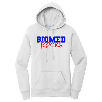 Biomed Rocks Bme College Funny Engineers Technician Women's Pullover Hoodie