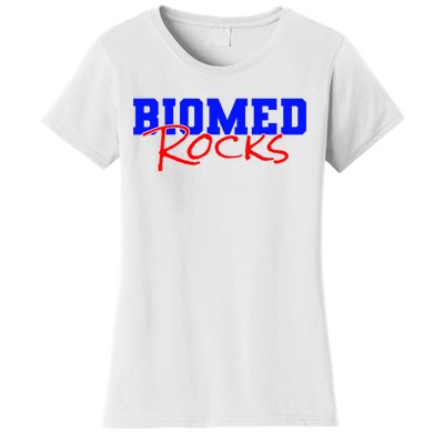 Biomed Rocks Bme College Funny Engineers Technician Women's T-Shirt