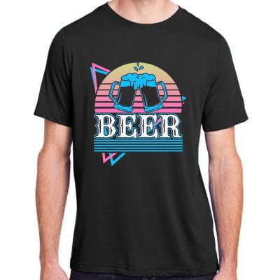 Beer Retro Adult ChromaSoft Performance T-Shirt