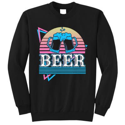 Beer Retro Tall Sweatshirt