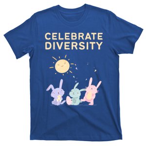 Bunny Rabbits Celebrate Diversity Gift T-Shirt