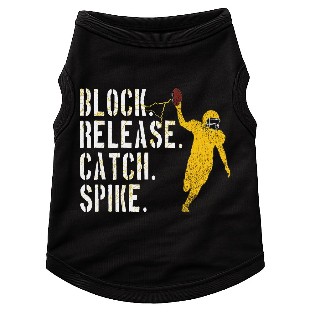 Block Release Catch Spike National Tight End Day Doggie Tank