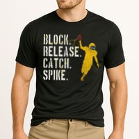 Block Release Catch Spike National Tight End Day Cooling Performance Crew T-Shirt