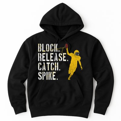 Block Release Catch Spike National Tight End Day Hoodie