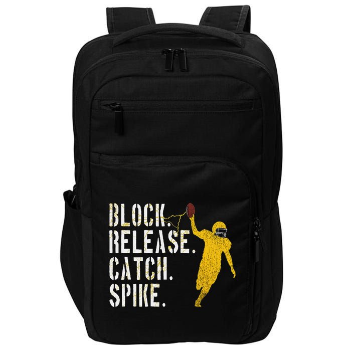 Block Release Catch Spike National Tight End Day Impact Tech Backpack