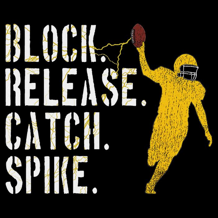 Block Release Catch Spike National Tight End Day Backpack