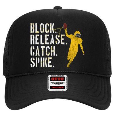 Block Release Catch Spike National Tight End Day Trucker Hat