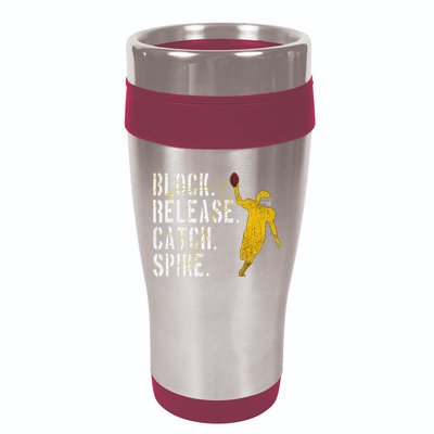 Block Release Catch Spike National Tight End Day 16oz Travel Tumbler