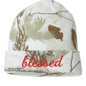 Blessed Red Christian Kati Licensed 12" Camo Beanie