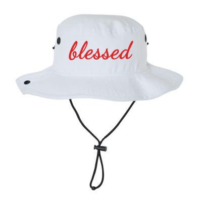 Blessed Red Christian Bucket Hat