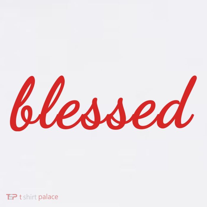 Blessed Red Christian Flatbill Hat