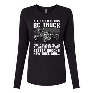 Best Rc Car Design Rc Car Racing Lovers Gift Womens Cotton Relaxed Long Sleeve T-Shirt