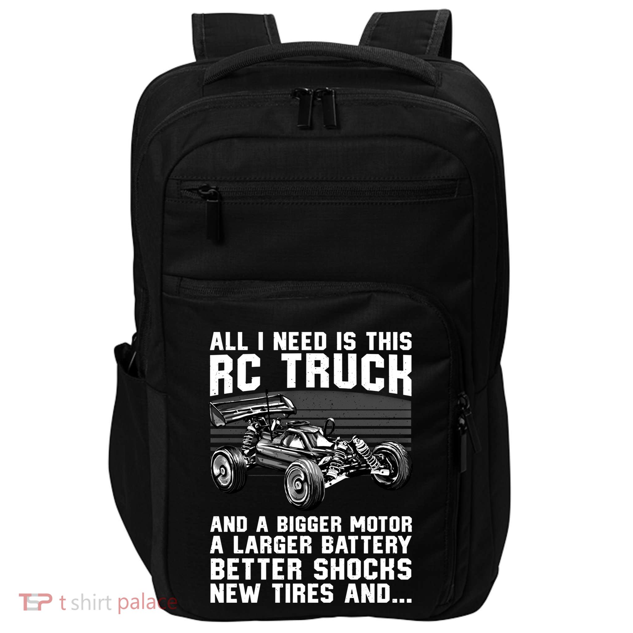Best Rc Car Design Rc Car Racing Lovers Gift Impact Tech Backpack