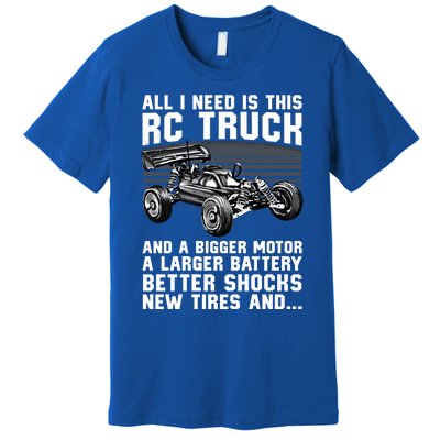 Best Rc Car Design Rc Car Racing Lovers Gift Premium T-Shirt