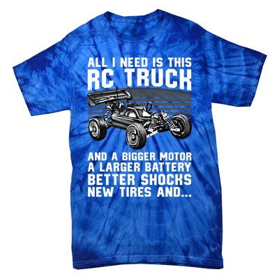 Best Rc Car Design Rc Car Racing Lovers Gift Tie-Dye T-Shirt