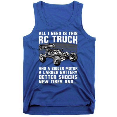 Best Rc Car Design Rc Car Racing Lovers Gift Tank Top