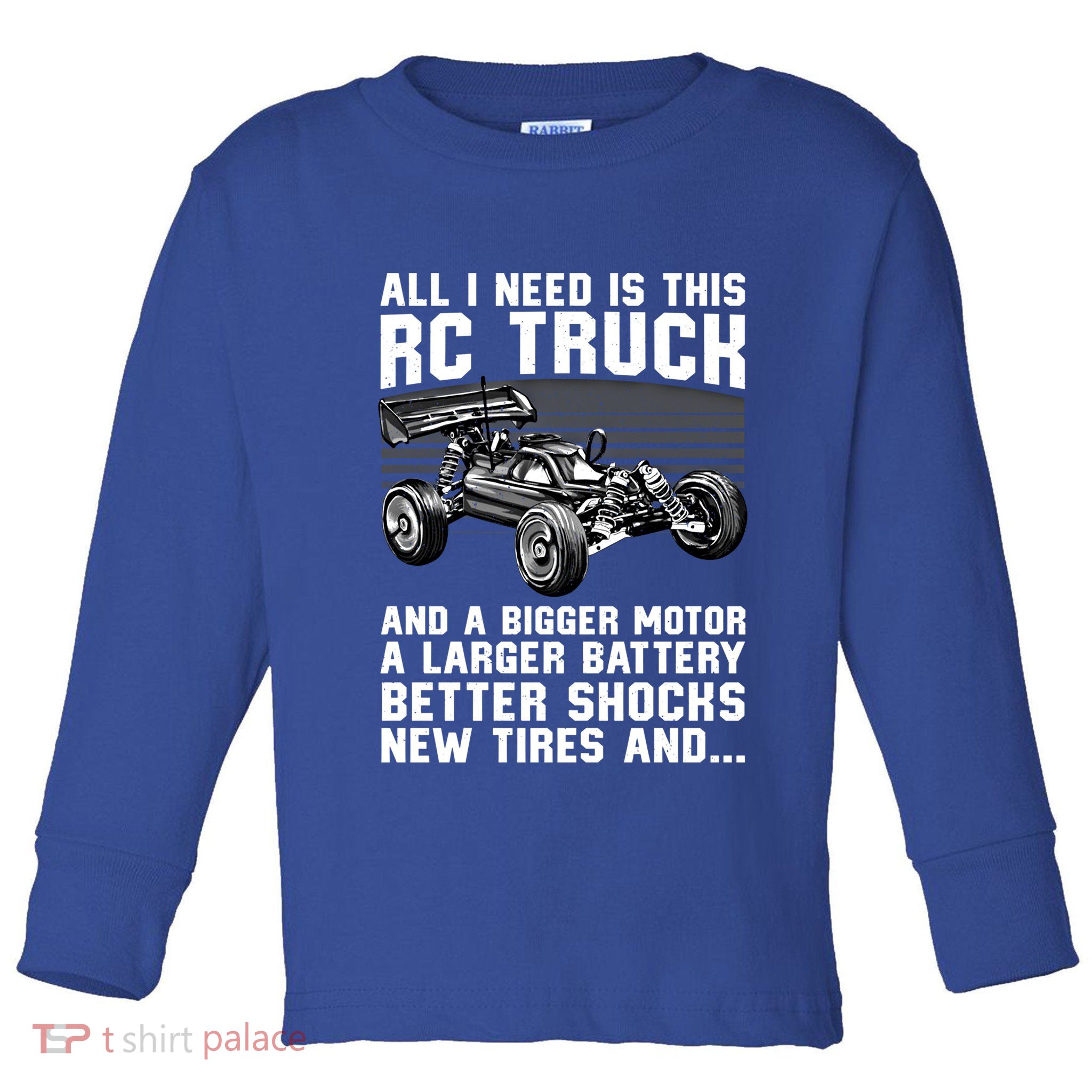 Best Rc Car Design Rc Car Racing Lovers Gift Toddler Long Sleeve Shirt