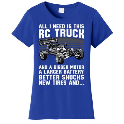 Best Rc Car Design Rc Car Racing Lovers Gift Women's T-Shirt