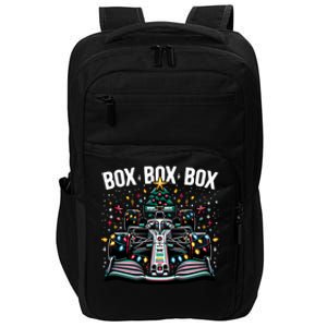 Box Radio Call Fun Christmas Tree Formula Racing Car Box Box Impact Tech Backpack