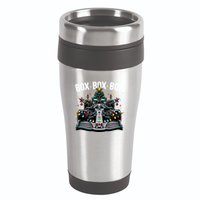 Box Radio Call Fun Christmas Tree Formula Racing Car Box Box 16oz Travel Tumbler