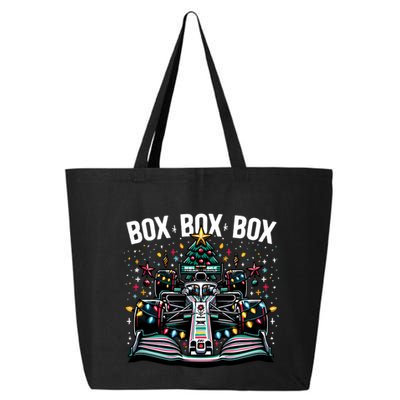 Box Radio Call Fun Christmas Tree Formula Racing Car Box Box 25L Jumbo Tote