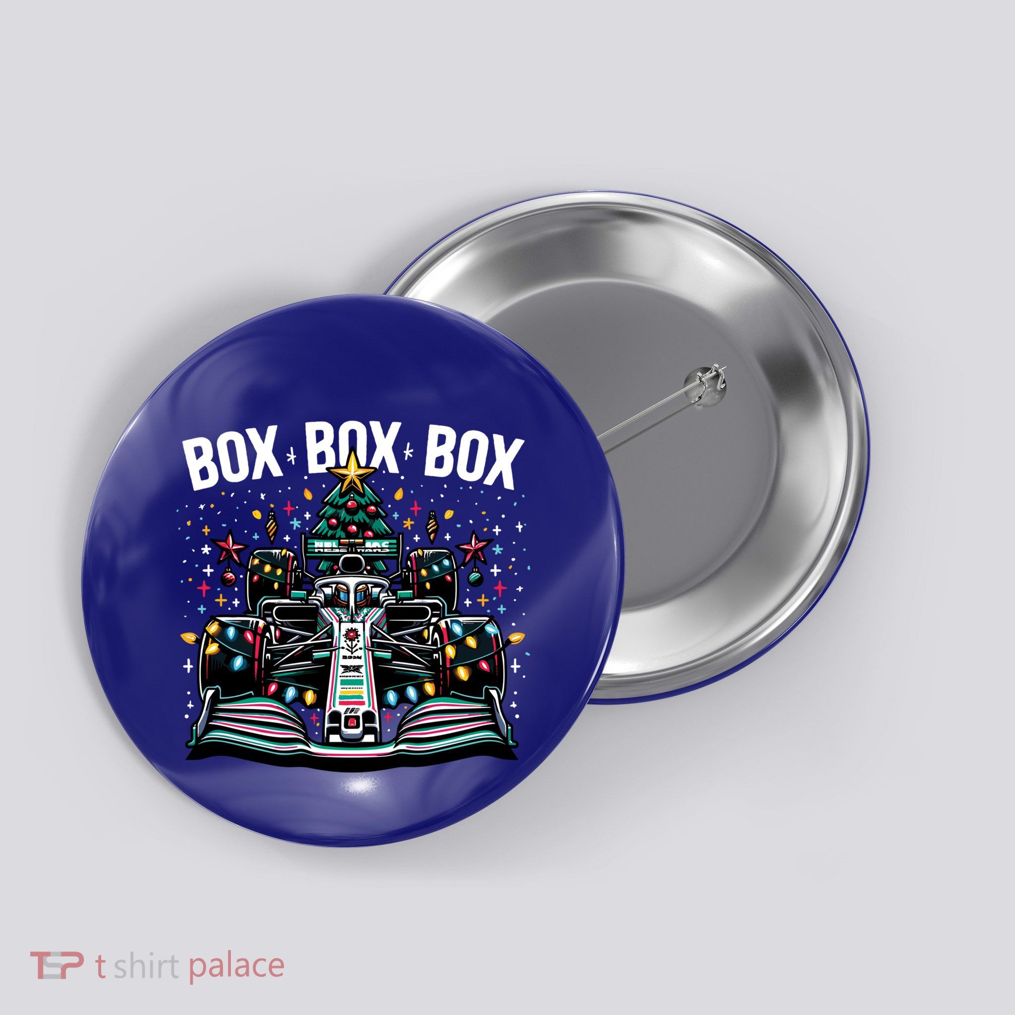 Box Radio Call Fun Christmas Tree Formula Racing Car Box Box Button