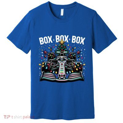 Box Radio Call Fun Christmas Tree Formula Racing Car Box Box Premium T-Shirt