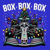 Box Radio Call Fun Christmas Tree Formula Racing Car Box Box Short Acrylic Beanie