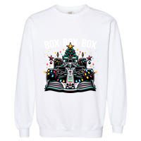 Box Radio Call Fun Christmas Tree Formula Racing Car Box Box Garment-Dyed Sweatshirt