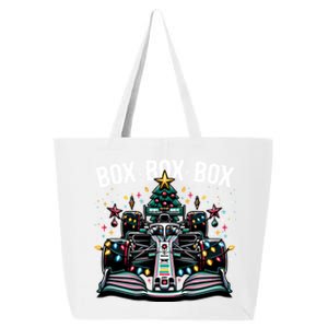 Box Radio Call Fun Christmas Tree Formula Racing Car Box Box 25L Jumbo Tote