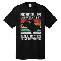 Bull Riding Cowboy Rodeo Tall T-Shirt