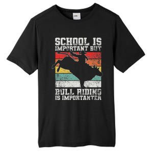 Bull Riding Cowboy Rodeo Tall Fusion ChromaSoft Performance T-Shirt