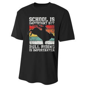 Bull Riding Cowboy Rodeo Performance Sprint T-Shirt