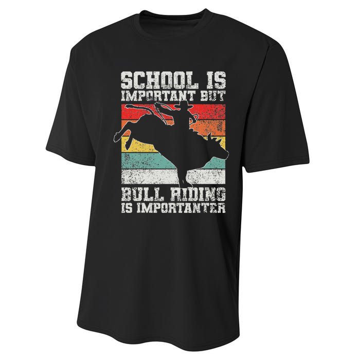 Bull Riding Cowboy Rodeo Performance Sprint T-Shirt