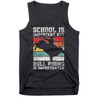 Bull Riding Cowboy Rodeo Tank Top