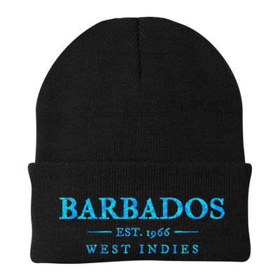 Barbados Retro Colorful Text Cruise Souvenir Beanie
